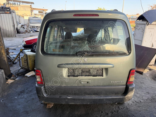 PEUGEOT PARTNER BAGAJ KAPAĞI 2000-2008 MODEL ORJİNAL ÇIKMA