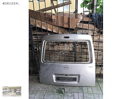 Opel combo c çıkma bagaj kapağı ORJİNAL OTO OPEL