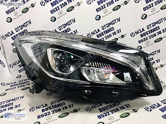 MERCEDES CLA W117 KASA MAKYAJLI LEDLİ SAĞ FAR ORJ ÇIKMA