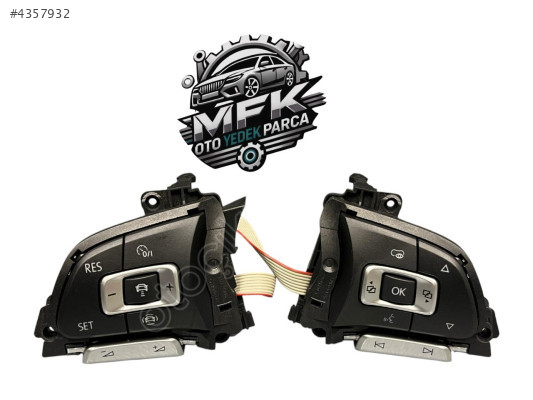 TOUAREG DİREKSİYON DÜĞMESİ TAKIM ORJİNAL SIFIR 760959442A