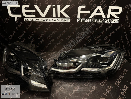 VOLKSWAGEN GOLF 7.5 2017-2020 J DÖNÜŞÜM SOL LED FAR