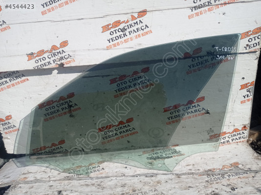 VOLKSWAGEN T-CROSS SOL ÖN KAPI CAMI ÇIKMA ORJİNAL