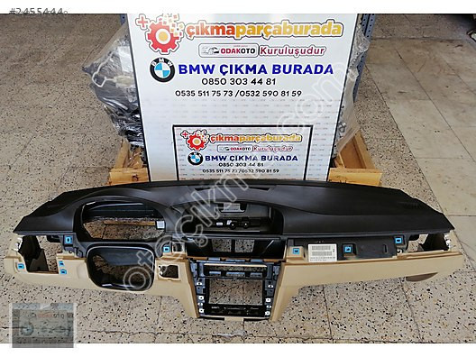 BMW E93 3 Serisi Ekranlı Bej Orijinal Çıkma Torpido