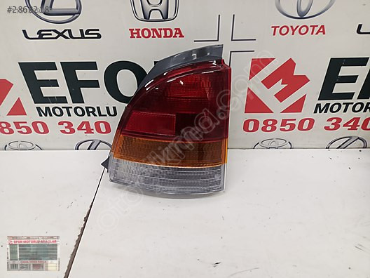 TOYOTA STARLET SIFIR SAĞ ARKA STOP OEM:81550-10320