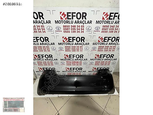 TOYOTA AURİS ARKA TAMPON ÇIKMA ORJİNAL YEDEK PARÇA 07-10