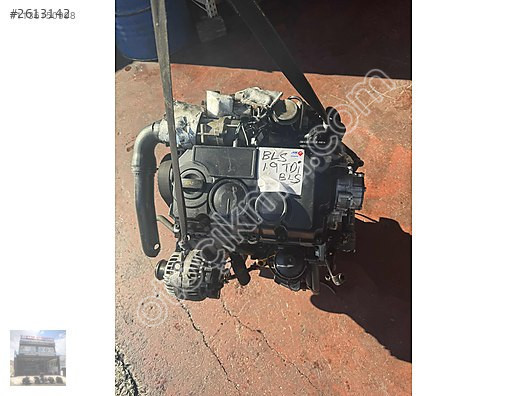 1.9TDİ BLS MOTOR ÇIKMA DOLU KOMPLE VW VOLKSWAGEN CADDY