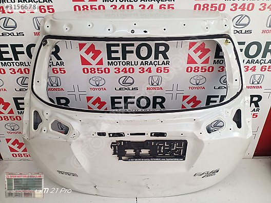 TOYOTA RAV4 BAGAJ KAPAĞI ÇIKMA ORİJİNAL PARÇA 2013-2016