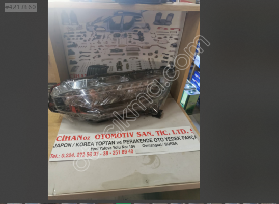 2016-2021 Honda Civic LED Sol Far - Orijinal Parça 33150-TET-H11