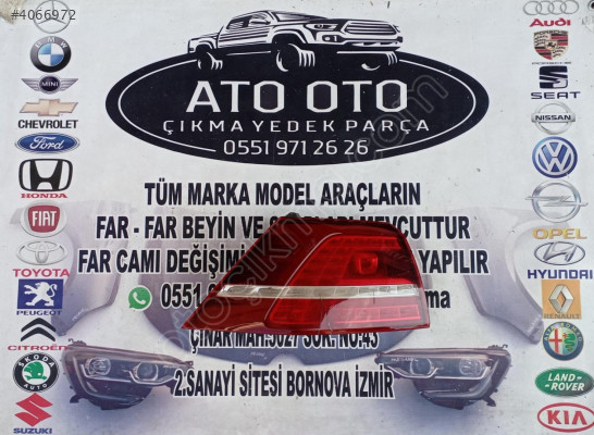 VOLKSWAGEN PASSAT B7 ORJİNAL CIKMA SOL STOP