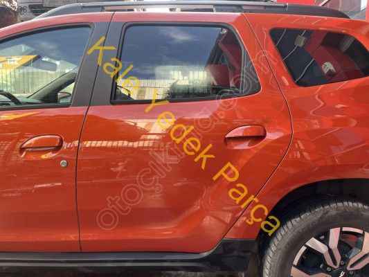 Dacia Duster 2 XJD Sol Arka Kapı Hatasız Orjinal-Arizona Turuncu