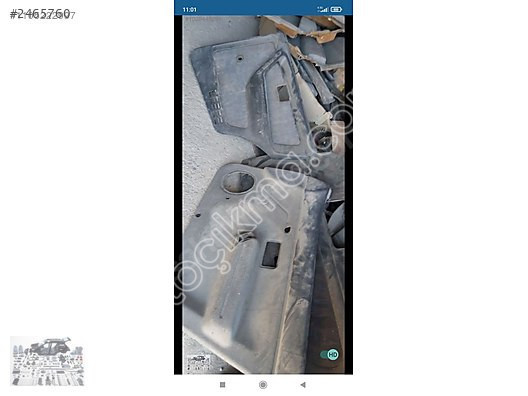 Fiat UNO sağ ön sağ arka kapı kartonu