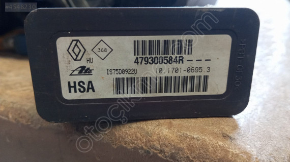 RENAULT FLUENCE ESP İVME KAPTÖRÜ 479300584R