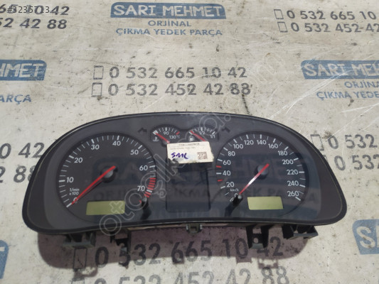 ÇIKMA VW GOLF 4 KİLOMETRE GÖSTERGE SAATİ 1J0920801 B