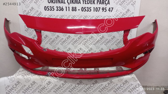 OPEL ASTRA K 2016 2020 ÖN TAMPON ÇIKMA ORJİNAL