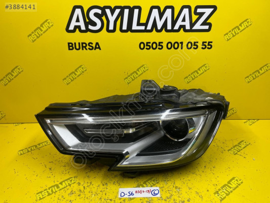 AUDİ A3 SOL FAR (ORİJİNAL) 2017-2019