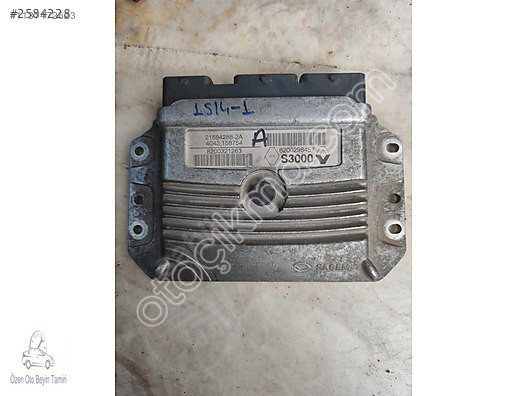 Renault Megane Scenic Motor Beyni 8200298457 - 8200321263 S3