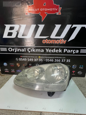 Vw golf 5 jetta sol ön far orjinal çıkma