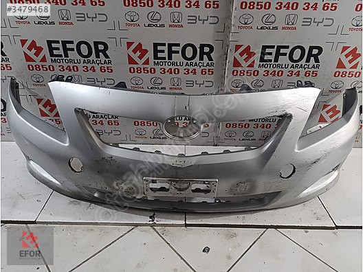 TOYOTA COROLLA ÖN TAMPON ÇIKMA ORİJİNAL PARÇA 2007-2010