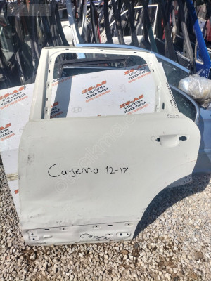 Porsche cayenna çıkma sol arka kapı 2012-2017