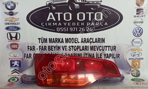 AUDİ Q7 ORJİNAL ÇIKMA  PARÇA SOL STOP