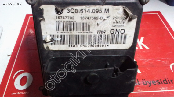 VW Passat B6 ABS BEYNİ 3C0614109M 3C0.614.109.M