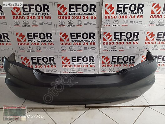 HONDA CİVİC ARKA TAMPON ÇIKMA ORİJİNAL PARÇA 2012-2015