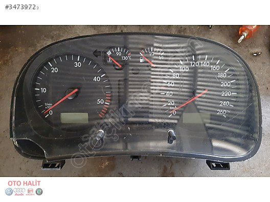 vw GOLF 4 - BORA 1.9TDI Kilometre Saati çıkma (1997 - 2004)