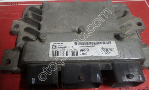 FORD FİESTA 1.4 MOTOR BEYNİ AV21-12A650-CD