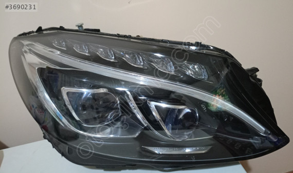 C serisi çift mercekli 205 w sag far