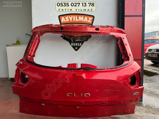 CLİO 4 SW BAGAJ KAPAĞI ORJİNAL KIRMIZI STATİON WAGON