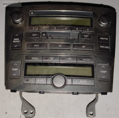 TOYOTA AVENSİS TEYP 55902-0506 / 86120-050800-D / 3A20152