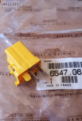 Citroen Saxo  Elektrik rölesi 6547g6