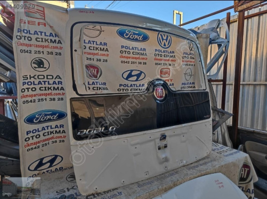 Fiat Doblo geniş aile bagaj kapağı