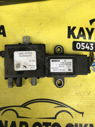 Range Rover vogue L322 cıkma savrulma sensörü 0265 005 248