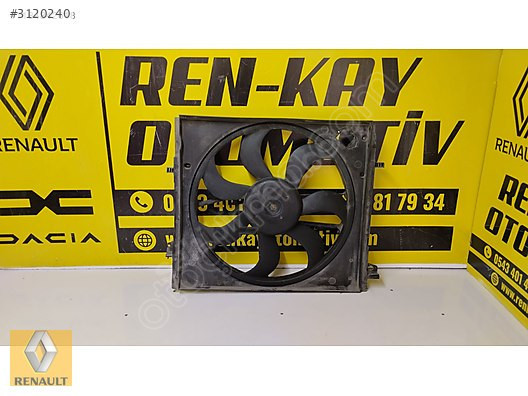 214814EB0A RENAULT KADJAR FAN KOMPLE ÇIKMA ORJ RENKAY OTO