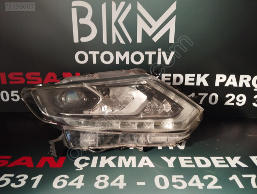 Nissan Xtrail 2014-2017 sağ sol far