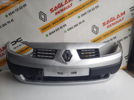 Megane 2 2003-2006 Full Dolu Sıfır Ön Tampon Gri 7701474484