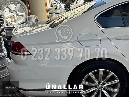 2017 VW PASSAT SAĞ ARKA ÇAMURLUK ve TÜM AKS| ÜNALLAR OTO ÇIKMA |
