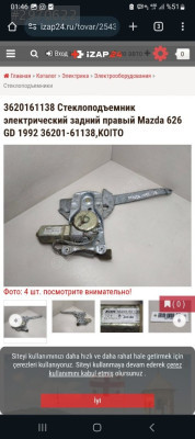 Mazda 626 sol ön cam kirkosu 1992 1994