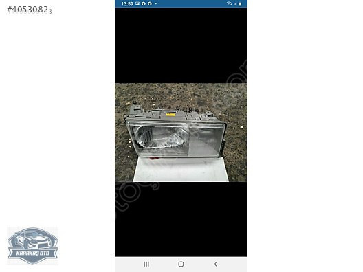 MERCEDES W201 190 ERIGHT SAĞ FAR