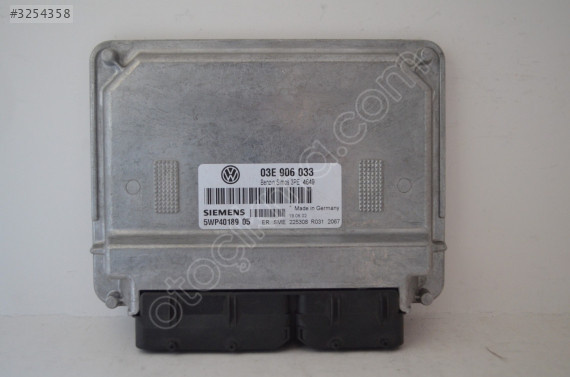 03E906033 5WP4018905 225308 MOTOR BEYNI VOLKWAGEN POLO 1.2 SIMOS