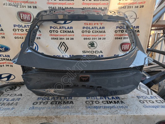 Seat Formentor bagaj kapağı orjinal göçük hasarlı füme 2020-2024