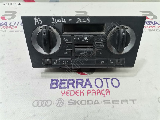 AUDİ A3 KLİMA KONTROL PANELİ 8P0820043E