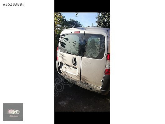 Peugeot Bipper 2008 model sağ sol arka kapı orjinal çıkma dolu