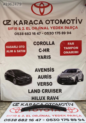 2019-2025 TOYOTA COROLLA ÇIKMA ORJINAL ÖN TAMPON ALT DEMİRİ