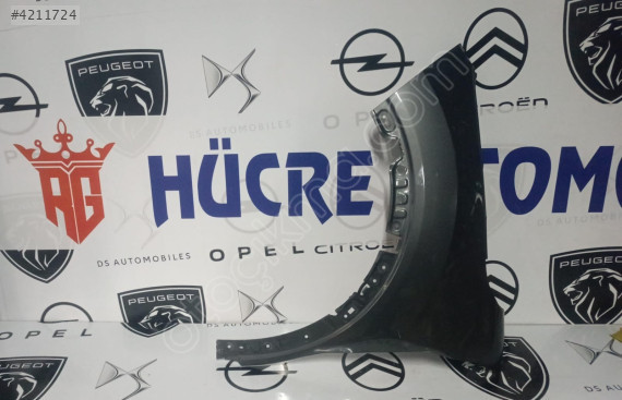 CİTROEN C4 X SOL ÖN ÇAMURLUK