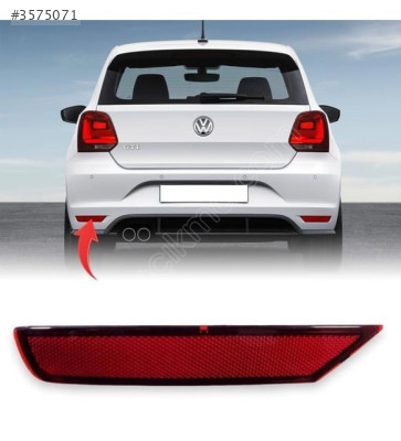VW POLO GTI 10-17 SOL ARKA TAMPON REFLEKTÖRÜ 6R0945105D