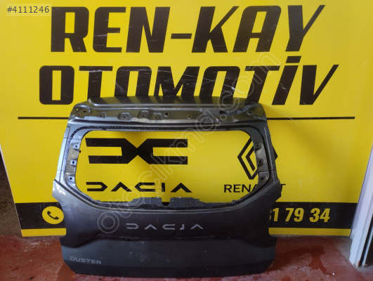 DACİA DUSTER BAGAJ KAPAĞI 2018 2024 ORJ ÇIKMA RENKAY KOCAELİ
