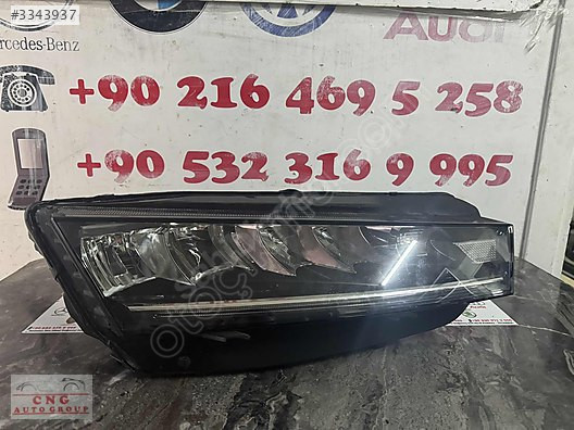 Skoda oktavia 2022 sağ ön far