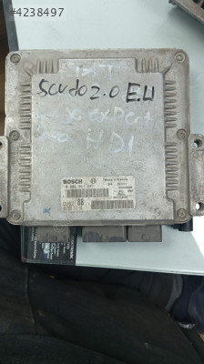 Fiat Scudo 2.0JTD 9650931380 0281011247 EDC15C2 MOTOR BEYNİ